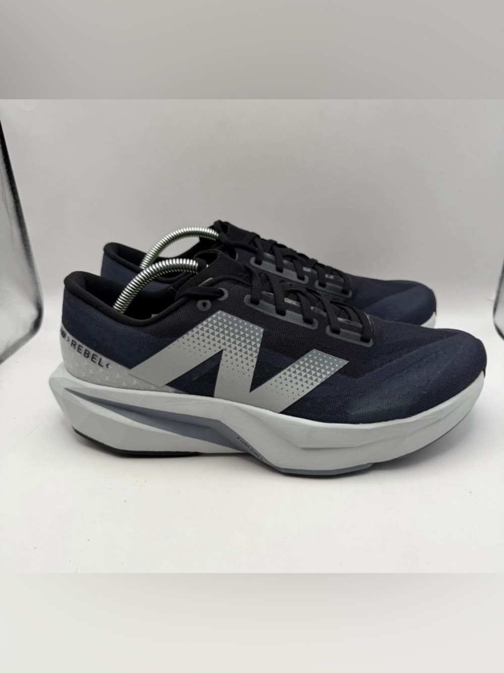 New Balance 🔥 FuelCell Rebel v4 Running Shoes Grey Black 11.5 12 13 MFCXLK4